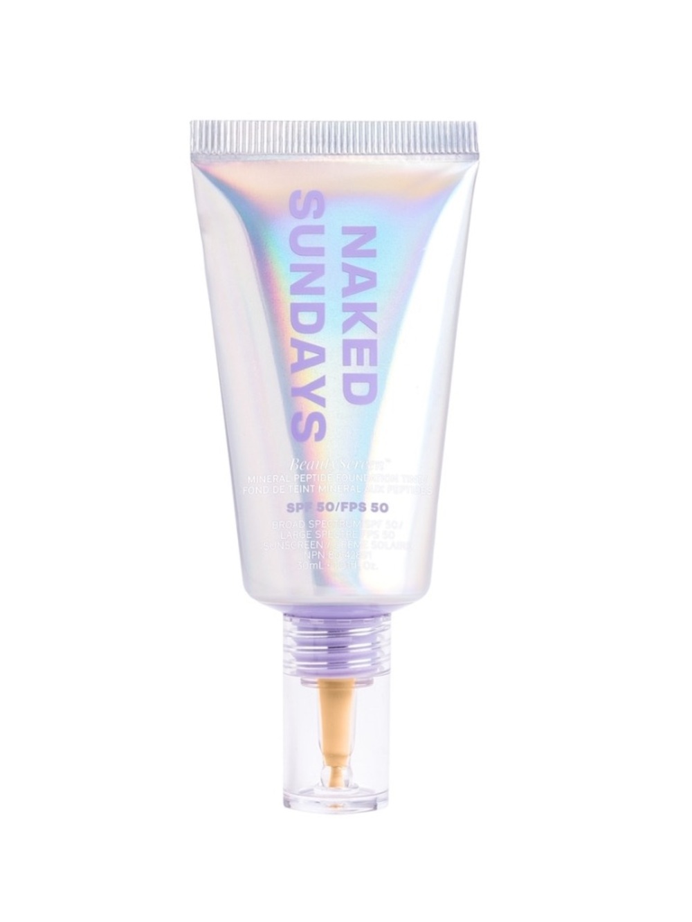 Naked Sundays beauty screen foundation SPF50 - shade 2.5